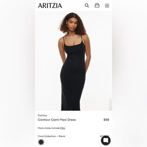 Aritzia Contour Cami Maxi Dress